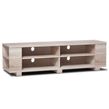 Console Storage Entertainment Media Wood TV Stand