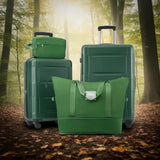 2 Piece Luggage Set with Bags Expanable Spinner Wheels ABS Lightweight