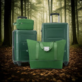 2 Piece Luggage Set with Bags Expanable Spinner Wheels ABS Lightweight