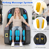 Zero Gravity SL Track Shared Commercial Vending Massage Chair with Nayax Payment System-Black