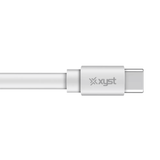 Xyst Flat USB-C to USB-C Charge and Sync Cable 4Ft