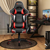 Lumbar Support  Massage Gaming Reclining Racing Chair