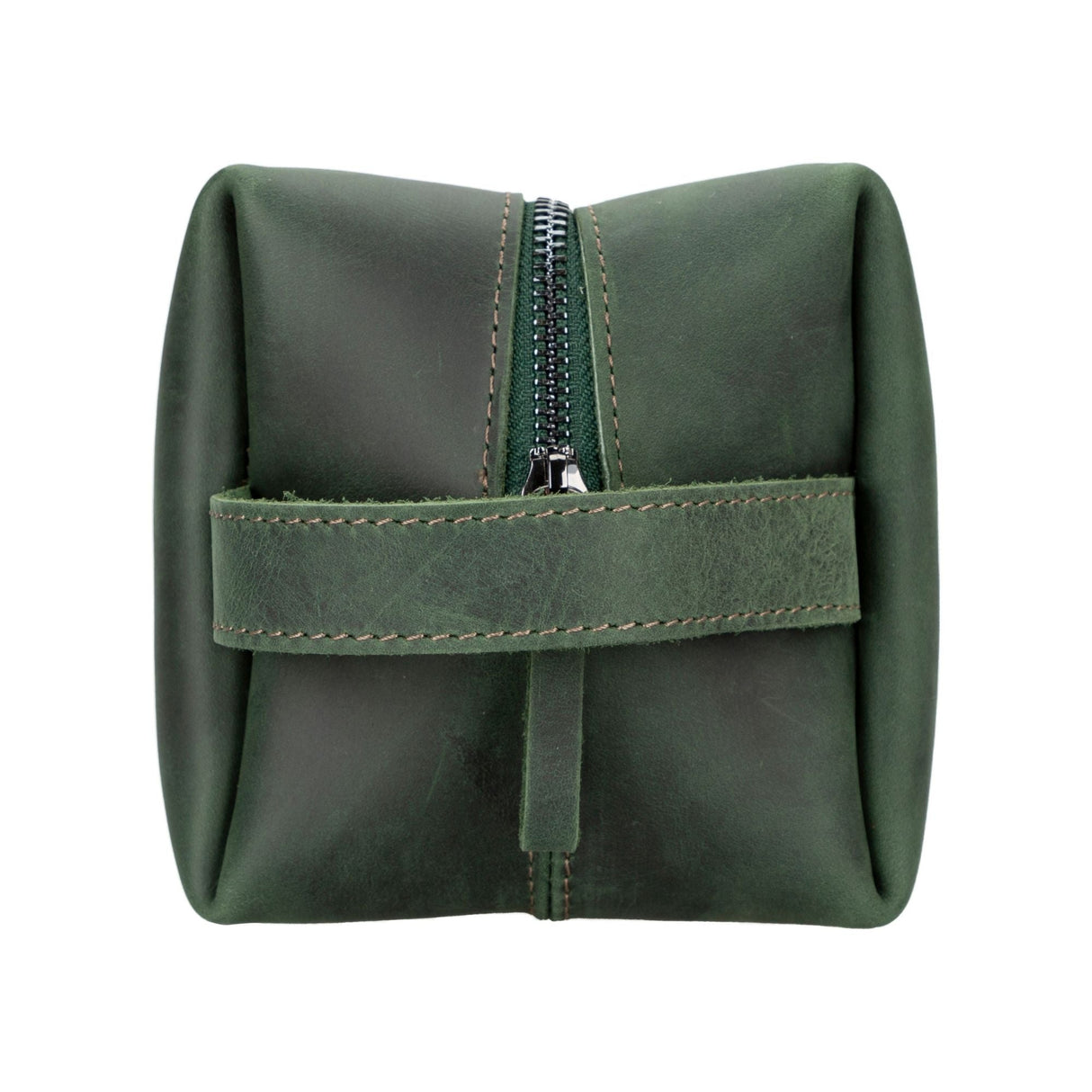 Oswego Men's Leather Dopp Kit & Small Travel Handbag