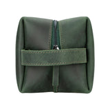 Oswego Men's Leather Dopp Kit & Small Travel Handbag