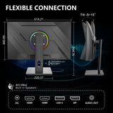 Rehisk 27Inch 180Hz QHD 2K HDR10 Support Gaming Monitor - RE272KV1