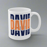 Personalized Ceramic Mug - Custom Name Gift for Coffee Lovers, Unique Birthday Present, Customizable Drinkware