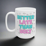 Ceramic Mug with Fun Coffee Quote, Perfect for Coffee Lovers, Great Gift for Birthdays
