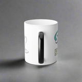Funny Quote Color Morphing Mug 11oz with Sass, "Sip Happens"