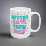 Ceramic Mug with Fun Coffee Quote, Perfect for Coffee Lovers, Great Gift for Birthdays