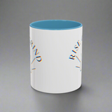 Stylish Accent Coffee Mug - Ceramic Drinkware for Coffee Lovers (11oz, 15oz)