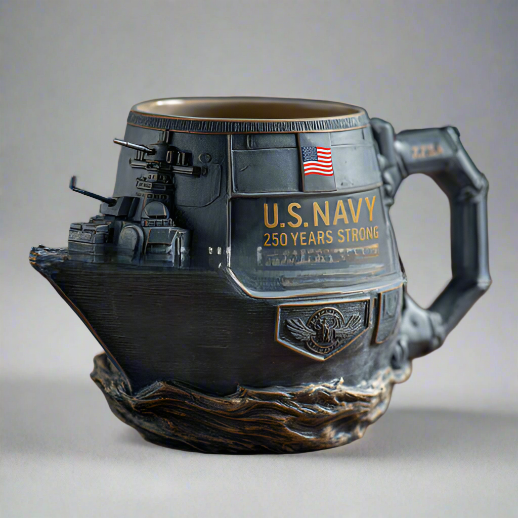 US Navy 250th Anniversary Mug