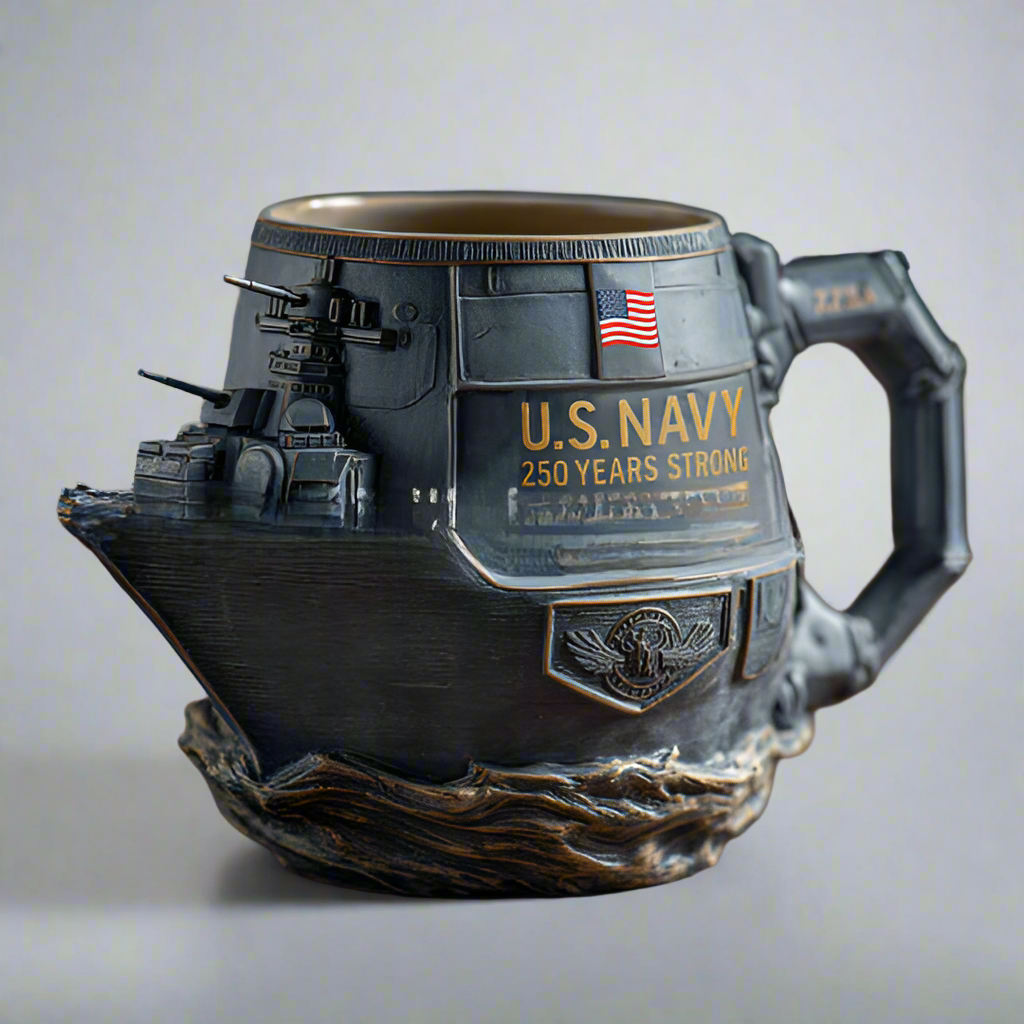 US Navy 250th Anniversary Mug