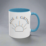 Stylish Accent Coffee Mug - Ceramic Drinkware for Coffee Lovers (11oz, 15oz)