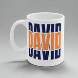 Personalized Ceramic Mug - Custom Name Gift for Coffee Lovers, Unique Birthday Present, Customizable Drinkware