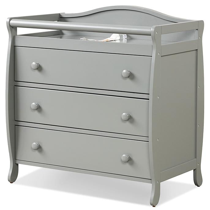 Baby Changing Table Infant Diaper with 3 Drawers and Safety Belt
