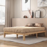 Queen Size 14 Inch Wooden Bed Mattress Frame
