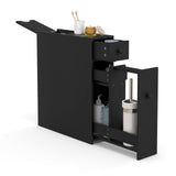 White Bathroom Cabinet Space Saver Storage Organizer