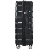 Hardshell Luggage Set 3 Piece, Durable ABS+PC Travel Suitcase with