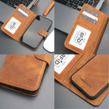 Casper iPhone 16 Wallet Case Leather MagSafe