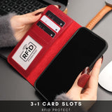 Casper iPhone 16 Pro Wallet Case Leather MagSafe