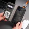 Casper iPhone 16 Wallet Case Leather MagSafe