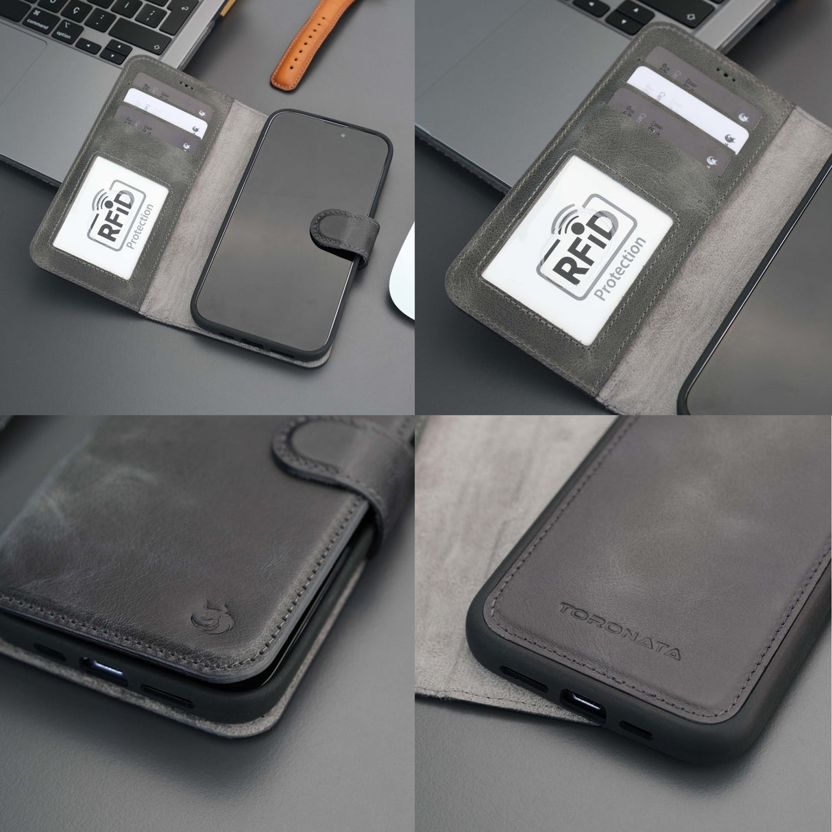 Casper Leather iPhone 14 Pro Max Wallet Case | MagSafe