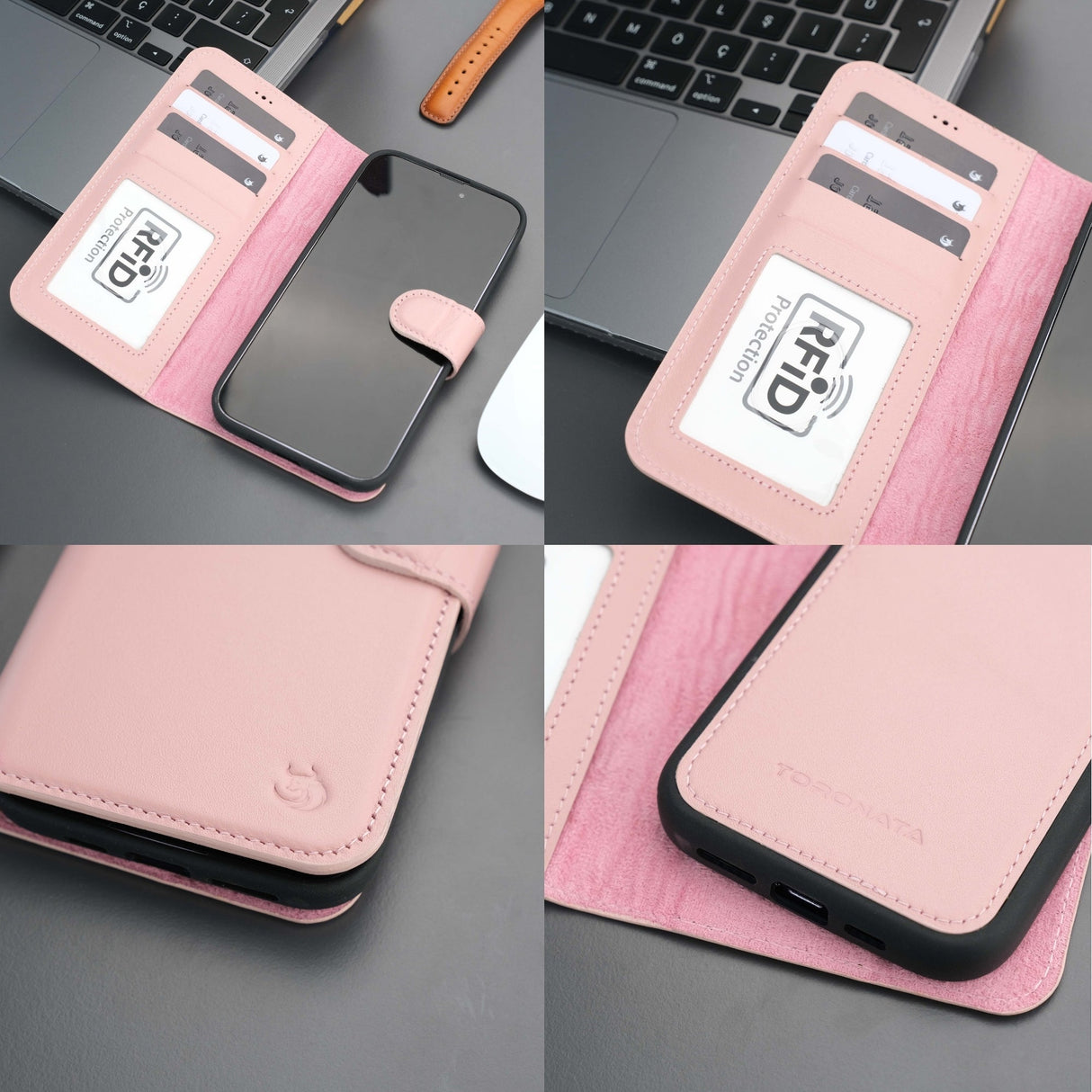 Casper Leather iPhone 14 Pro Wallet Case | MagSafe