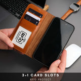 Casper Leather iPhone 14 Pro Wallet Case | MagSafe