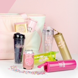 Wild Child Metallic Rose Gold Can Cooler
