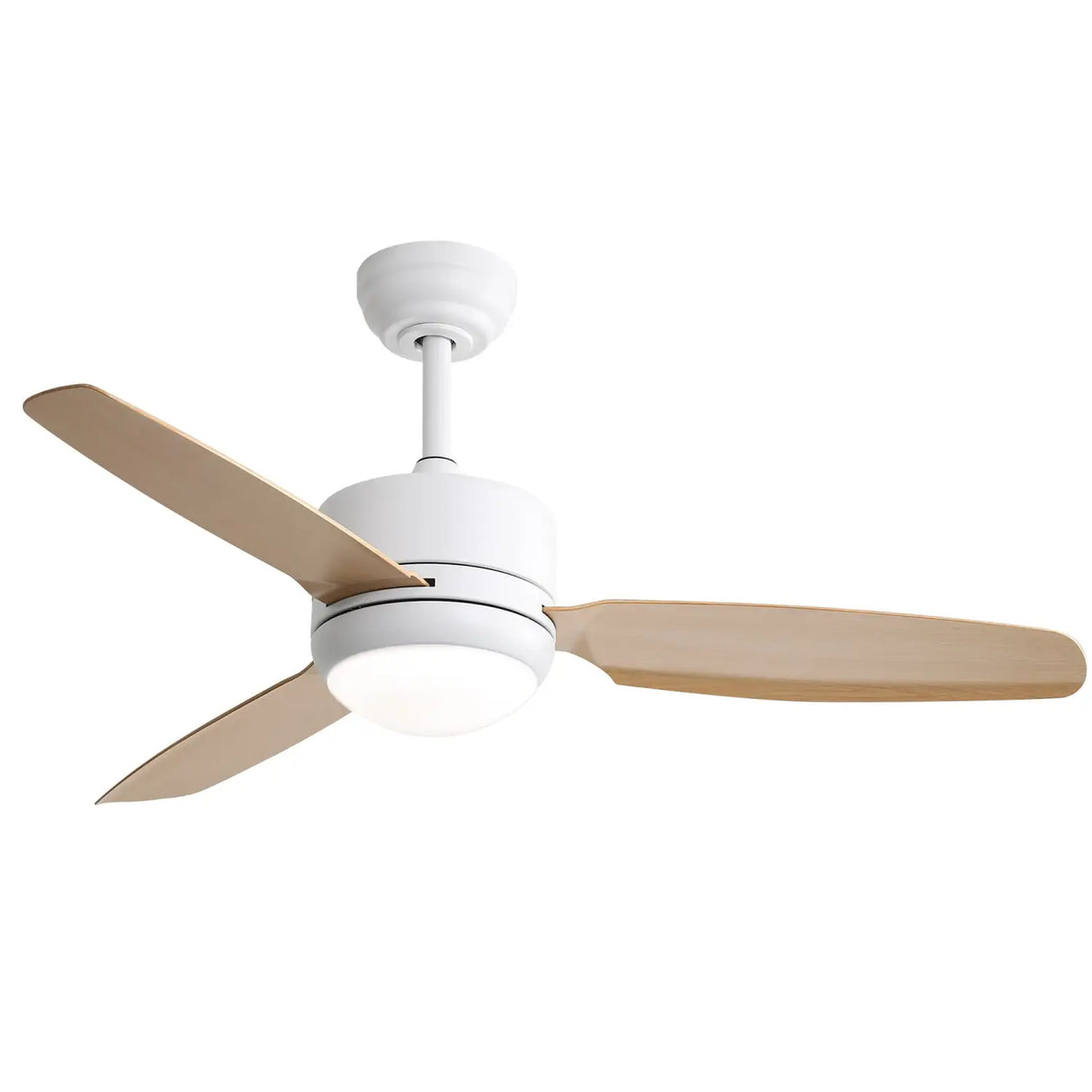 Ceiling Fans with Light with Reversible DC Motor and Adjustable Speed
