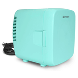 Emerson Portable Mini Fridge Cooler XL with 9 Liter Capacity and Locking Latch