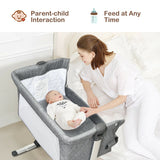Travel Portable Baby Bed Side Sleeper  Bassinet Crib with Carrying Bag