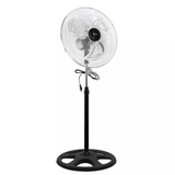 Impress 18-Inch 2-in-1 Chrome Hi-Speed Industrial Oscillating Fan