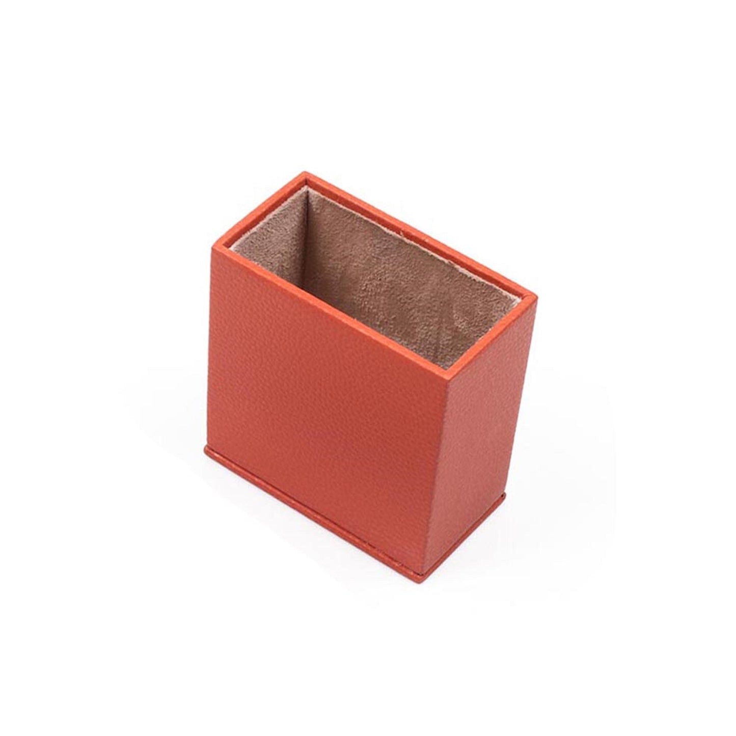 MOOG Leather Desk Set-3 Accessories-Single Document Tray - Orange - 3 PCS