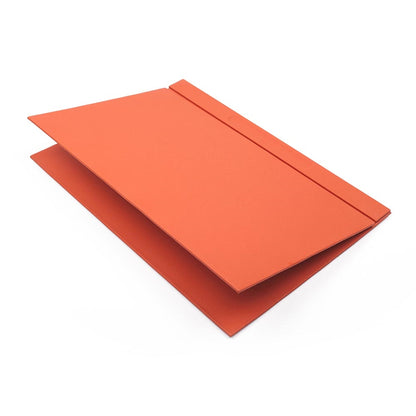 MOOG Leather Desk Set-4 Accessories- Orange - 4 PCS