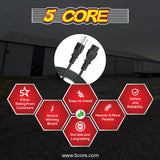 12ft 3 Prong Non-Polarized AC Wall Power Cable Cord for HP Dell Samsung Sony Asus Acer Toshiba Laptop Charger LED LCD Monitor Replacement Power Cord PL 1002