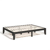 Queen Size 14 Inch Wooden Bed Mattress Frame