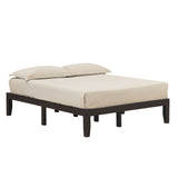 Queen Size 14 Inch Wooden Bed Mattress Frame