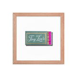 Tiny Lou’s Framed Print