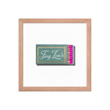 Tiny Lou’s Framed Print