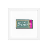 Tiny Lou’s Framed Print