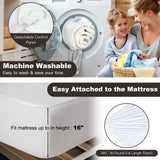 Safe Electric Heated Mattress Pad with 4 Size 8 Temperature 10-Hour Timer