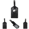 Estes Genuine Leather Luggage Tag with AirTag Slot