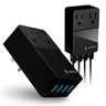 Naztech Fast Multi-Device Charger- 2 Outlets + 4 USB Port