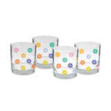 Rocks Glass Set - Daisy