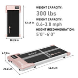 DeerRun Q1 Urban Mini Under-Desk Treadmill with Remote Control