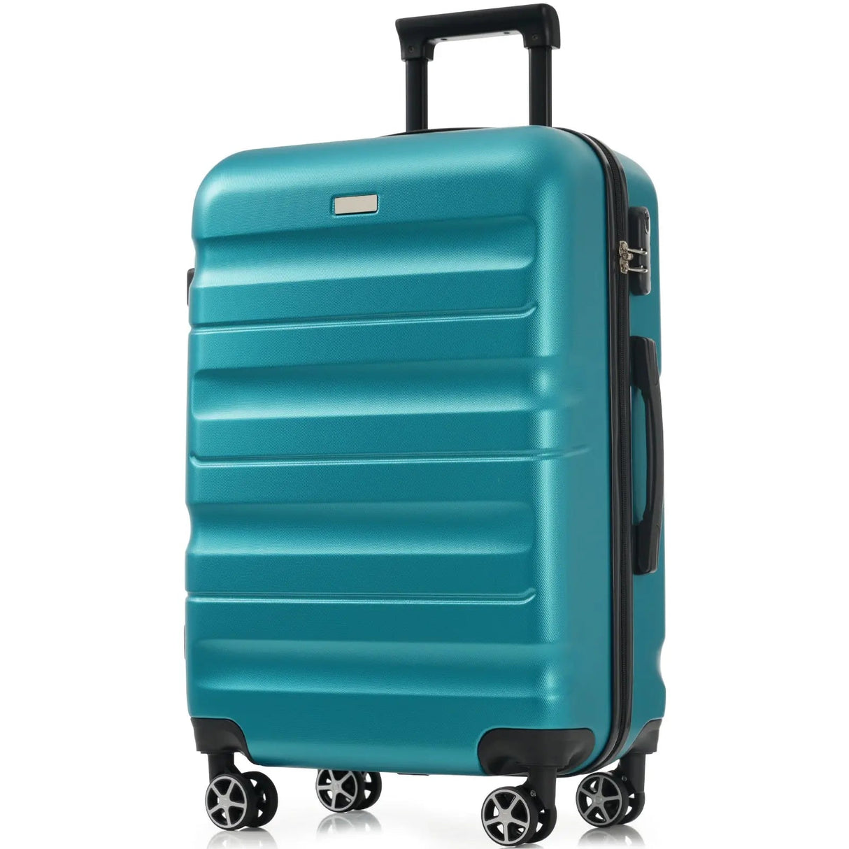 Hardshell ABS Luggage Set - Lightweight & Durable Suitcases with Dual