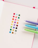 Fineliner Rainbow Marker Pens