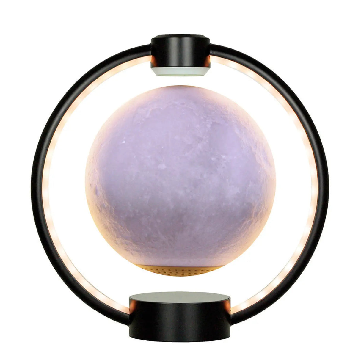 Floating Moon Lamp with Bluetooth Speaker and Colorful Lights