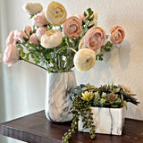 Marble-Like Flower Vases, Pick Your Style